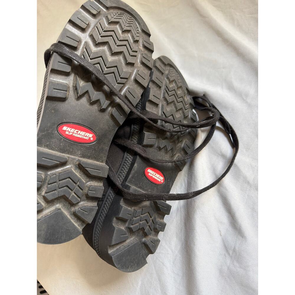 Skechers Women's Work rotund Darragh Steel Toe work Boots size 9 - Picture 7 of 7